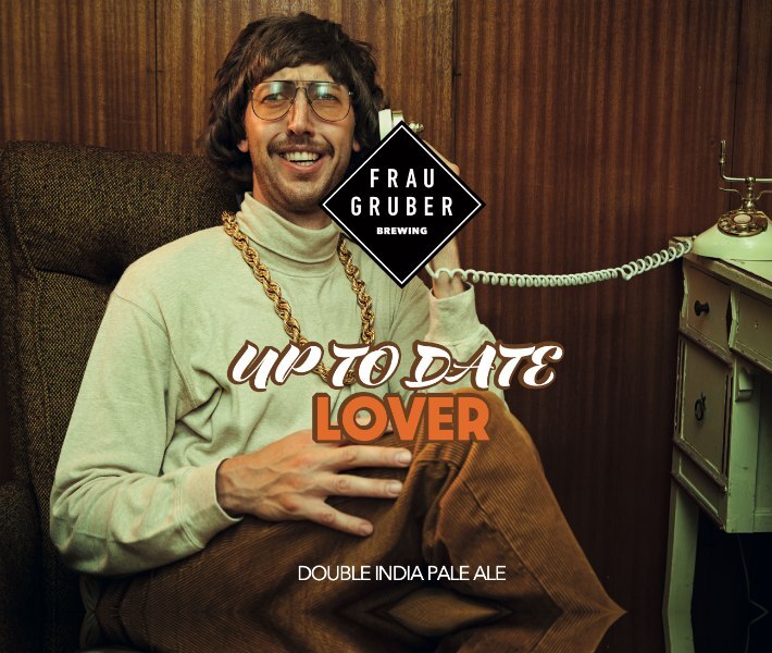 Up to Date Lover - FrauGruber Brewing IPA - Imperial / Double New England / Hazy 440ml - 1