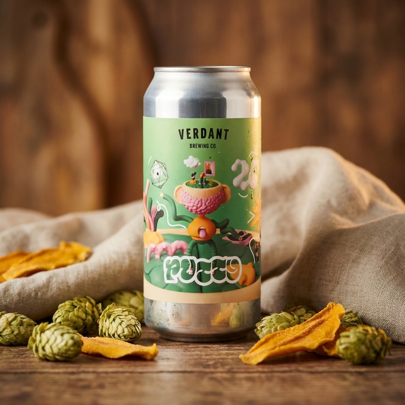 Putty - Verdant Brewing Co IPA - Imperial / Double New England / Hazy 440ml - 2