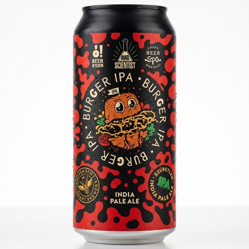 Burger IPA - Mad Scientist IPA - American 440ml - 2