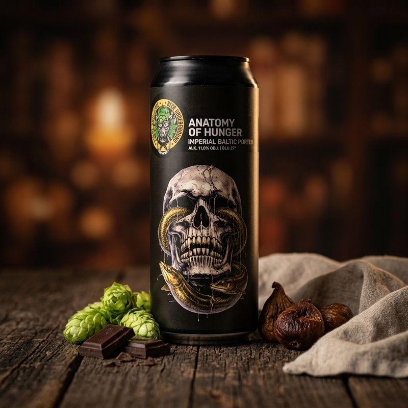 Anatomy of Hunger - Piwne Podziemie / Beer Underground Porter - Imperial / Double Baltic 500ml - 2