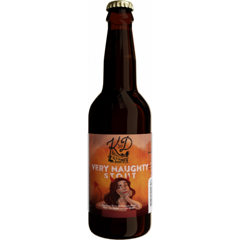 Very Naughty Stout - Brouwerij Klein Duimpje Stout - Russian Imperial 330ml - 1