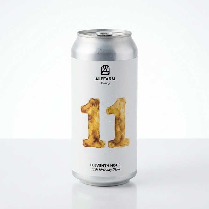 Eleventh Hour - Alefarm Brewing IPA - Imperial / Double New England / Hazy 440ml - 2