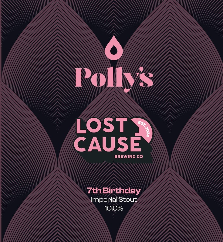 7th Birthday x Lost Cause - Polly's Brew Co. Stout - Imperial / Double 440ml - 1