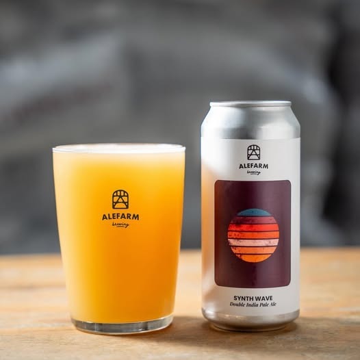 Synth Wave - Alefarm Brewing IPA - Imperial / Double New England / Hazy 440ml - 1