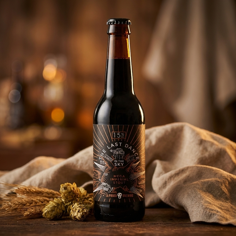 The Last Dance In The Sky - La Pirata Brewing Stout - Imperial / Double 330ml - 1