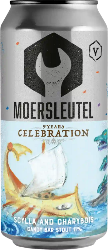Scylla And Charybdis - Moersleutel Craft Brewery Stout - Imperial / Double Pastry 440ml - 1