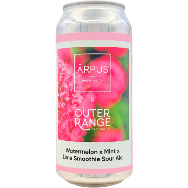 Outer Range Brewing Co Watermelon x Mint x Lime Smoothie Sour Ale