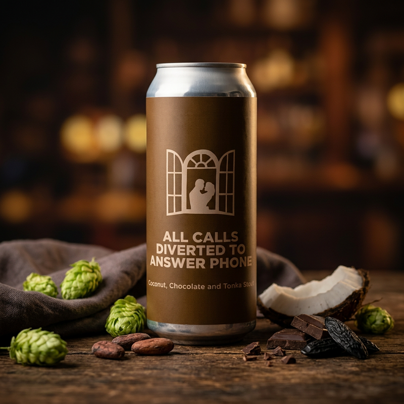 All Calls Diverted To Answer Phone - Pomona Island Brew Co. Stout - Pastry 440ml - 2