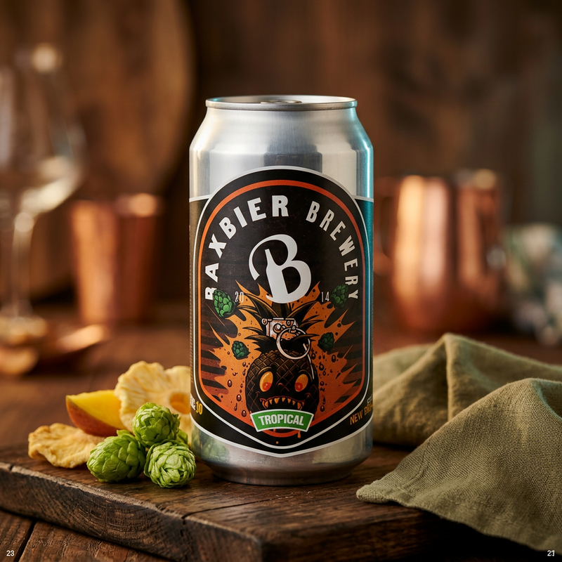 Tropical Pale Ale - Baxbier Pale Ale - New England / Hazy 330ml - 2