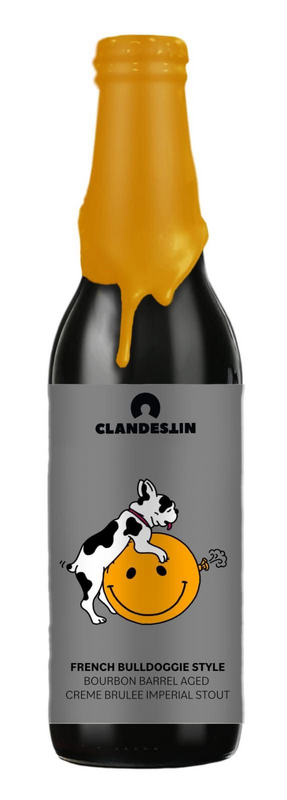 French Bulldoggie Style - Clandestin Beer Stout - Imperial / Double 330ml - 1