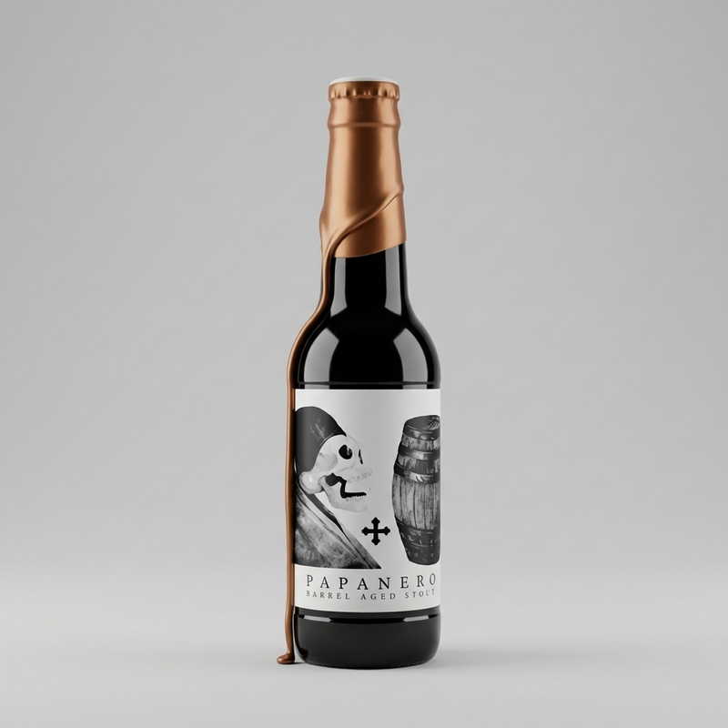 Papanero : French Whisky Ex Sherry - Ritual Lab Stout - Imperial / Double 330ml - 2