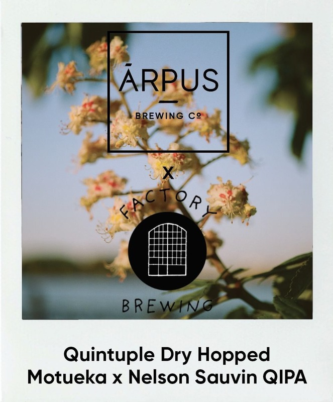 Ārpus x Factory Quintuple Dry Hopped Motueka x Nelson Sauvin QIPA - Ārpus Brewing Co. IPA - Quadruple 440ml - 1