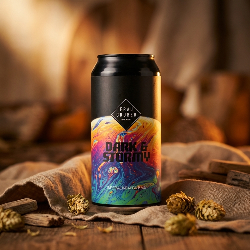 Dark & Stormy - FrauGruber Brewing IPA - Imperial / Double 440ml - 2