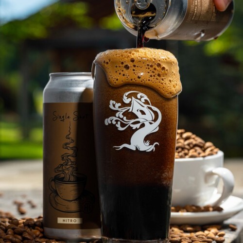 Single Shot Nitro - Tree House Brewing Company Stout - Coffee 473ml - 1