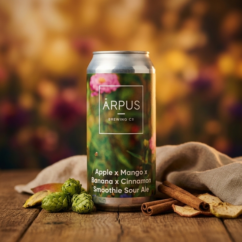 Apple x Mango x Banana x Cinnamon Smoothie Sour Ale