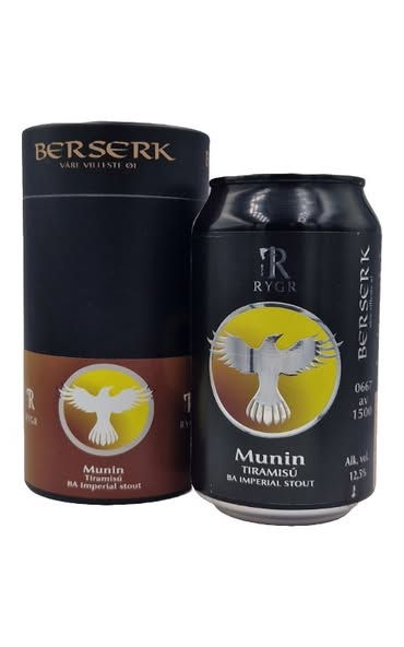 Munin Tiramisú Imperial Stout - RYGR Brygghús Stout - Imperial / Double 330ml - 1