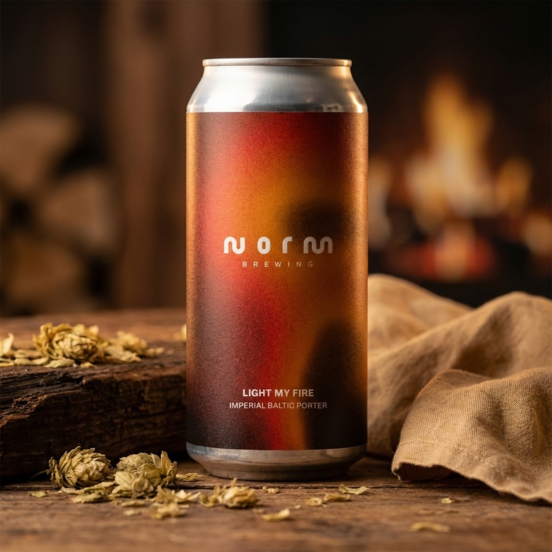 Light My Fire - Norm Brewing Porter - Imperial / Double Baltic 330ml - 2