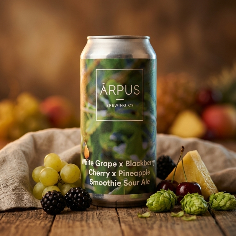 White Grape x Blackberry x Cherry x Pineapple Smoothie Sour Ale