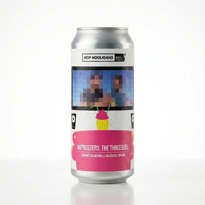 Nutbusters: The Threequel - Hop Hooligans IPA - Imperial / Double 500ml - 2