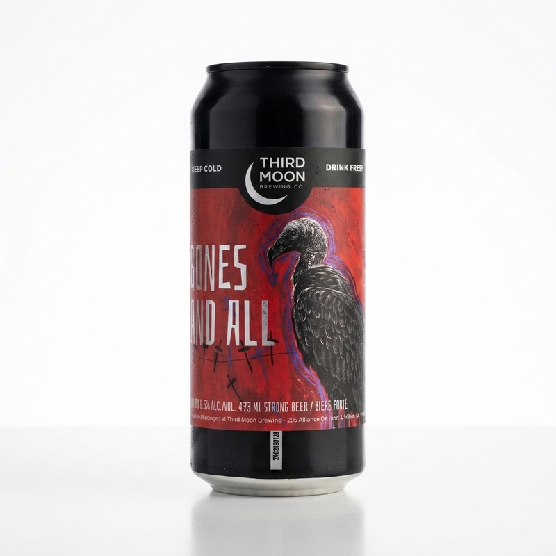 Bones And All - Third Moon Brewing Company IPA - New England / Hazy 473ml - 2