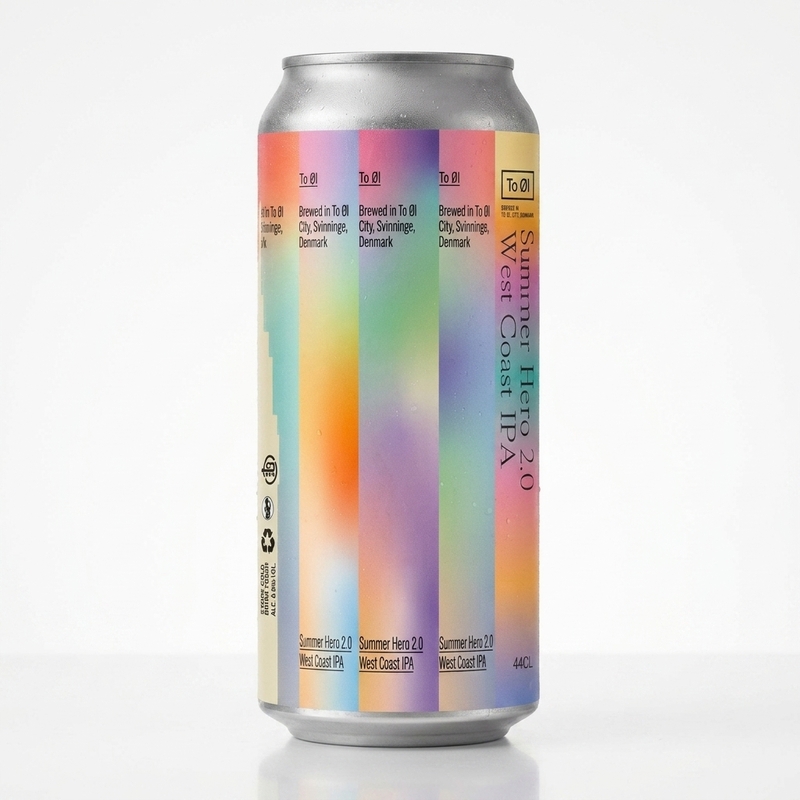 Summer Hero 2.0 - To Øl IPA - American 440ml - 2