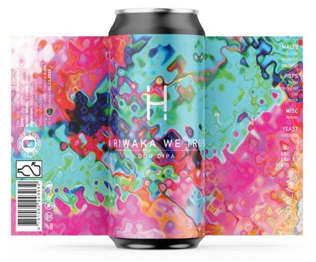 In Riwaka We Trust - Hopalaa IPA - Imperial / Double New England / Hazy 440ml - 1