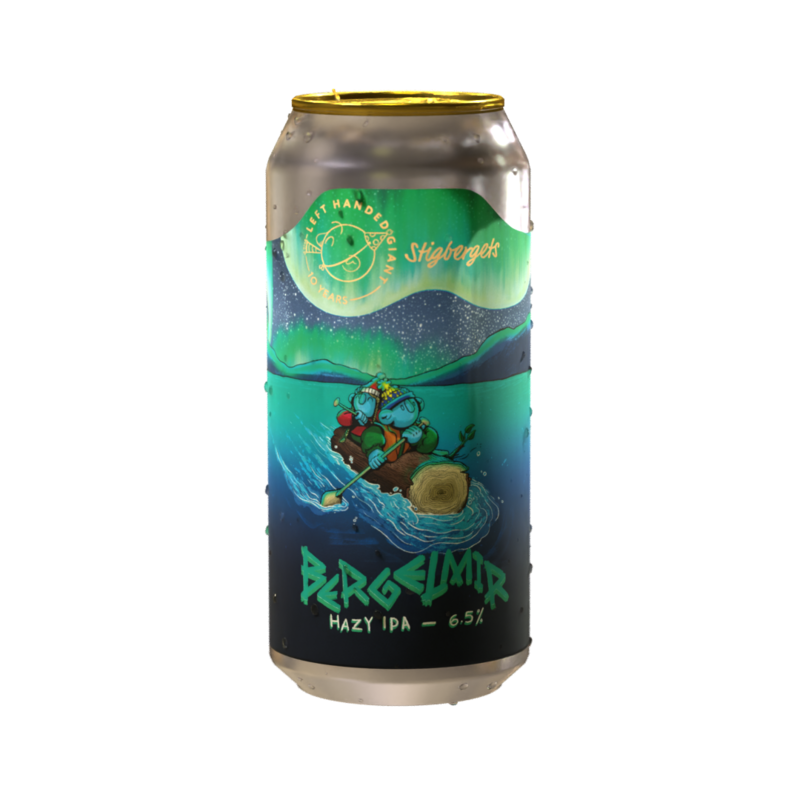 Bergelmir - Left Handed Giant IPA - New England / Hazy 440ml - 1