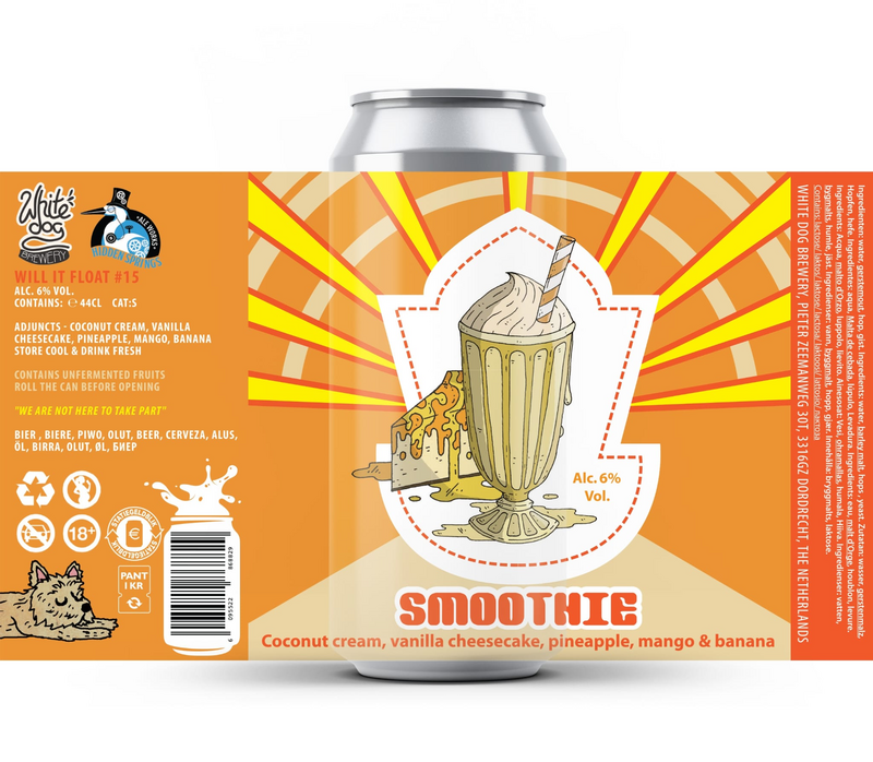 Will It Float #15 - White Dog Brewery Sour - Smoothie / Pastry 440ml - 1