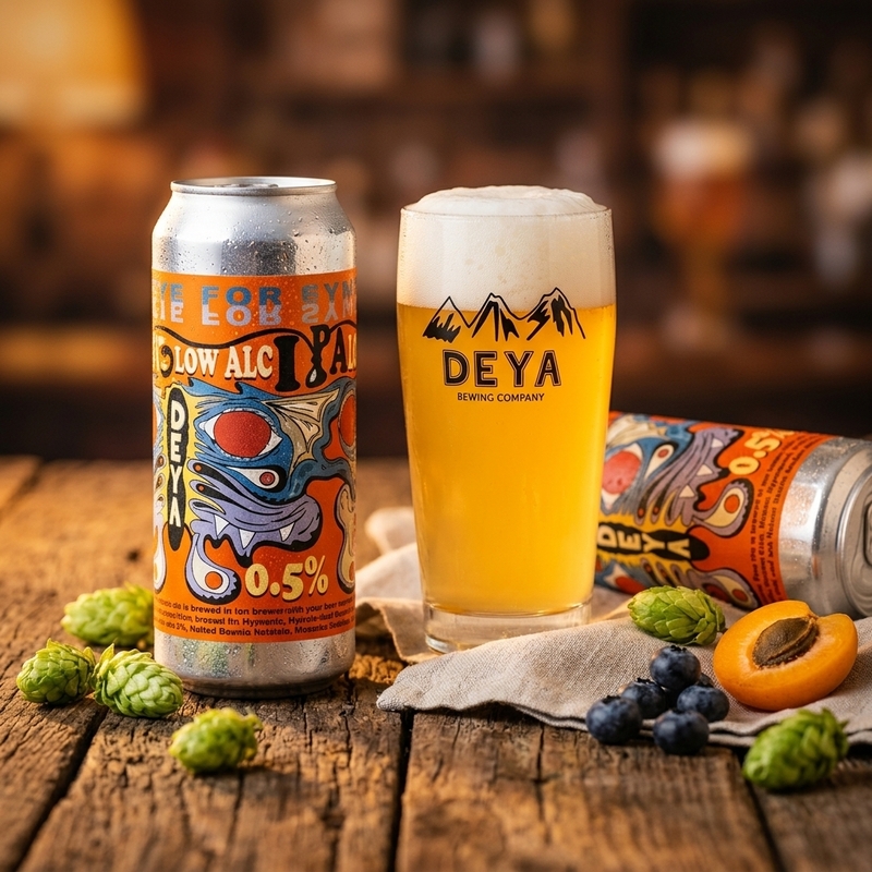 Eye For Symmetry - DEYA Brewing Company Non-Alcoholic Beer - IPA 500ml - 2