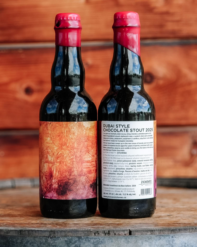 Dubai Style Chocolate Stout 2025 - Rodinný pivovar Zichovec Stout - Imperial / Double Pastry 375ml - 1