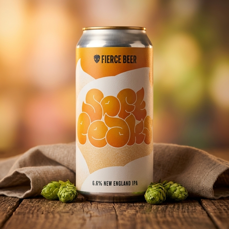 Soft Peaks - Fierce Beer IPA - New England / Hazy 440ml - 2