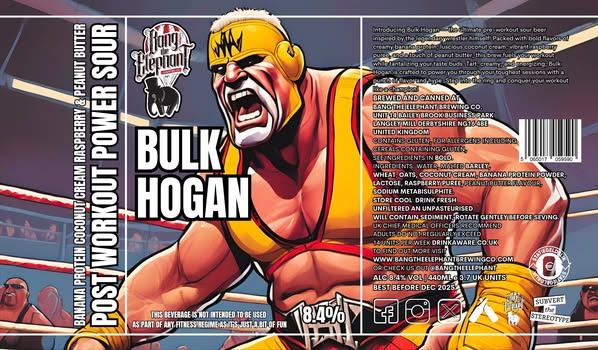Bulk Hogan - Bang The Elephant Brewing Co Sour - Smoothie / Pastry 440ml - 1