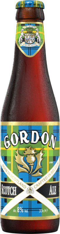 Gordon Finest Scotch - Brewery John Martin & Brewery Timmermans Scotch Ale / Wee Heavy 330ml - 1