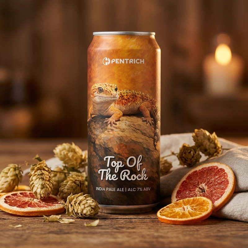 Top Of The Rock - Pentrich Brewing Co. IPA - New England / Hazy 440ml - 2
