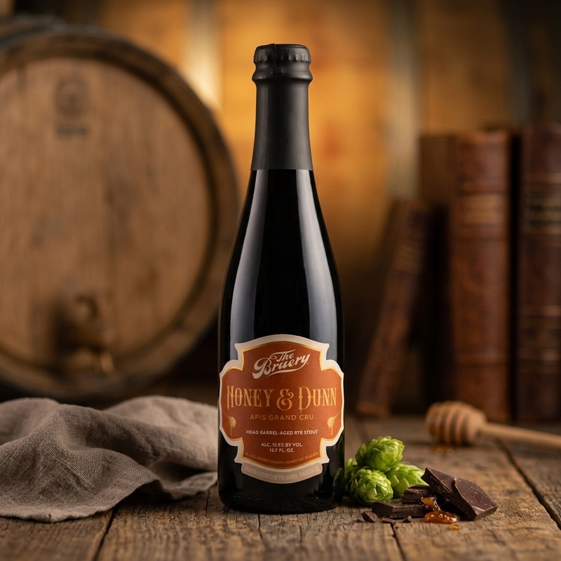 Honey & Dunn Apis Grand Cru - The Bruery Stout - Imperial / Double 375ml - 1