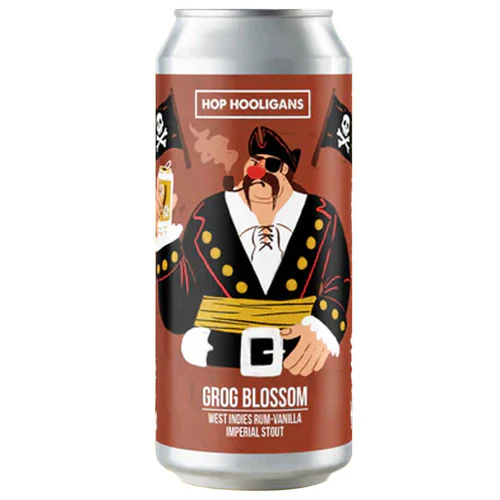 Grog Blossom - Hop Hooligans Stout - Imperial / Double 500ml - 1
