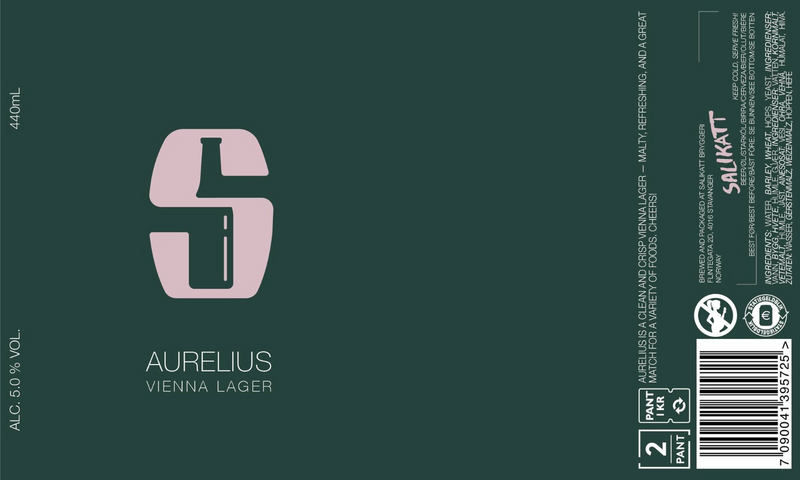 Aurelius - Salikatt Lager - Vienna 440ml - 1