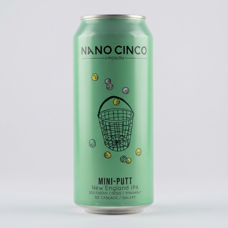 Mini-Putt - Nano Cinco IPA - New England / Hazy 473ml - 1