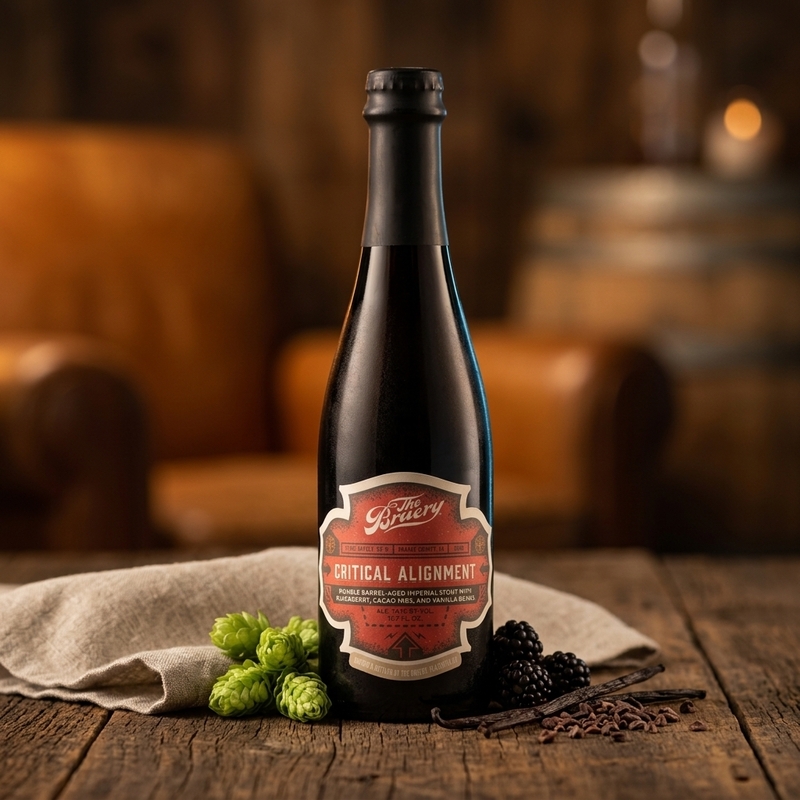 Critical Alignment / Bottle Logic - The Bruery Stout - Imperial / Double 375ml - 1