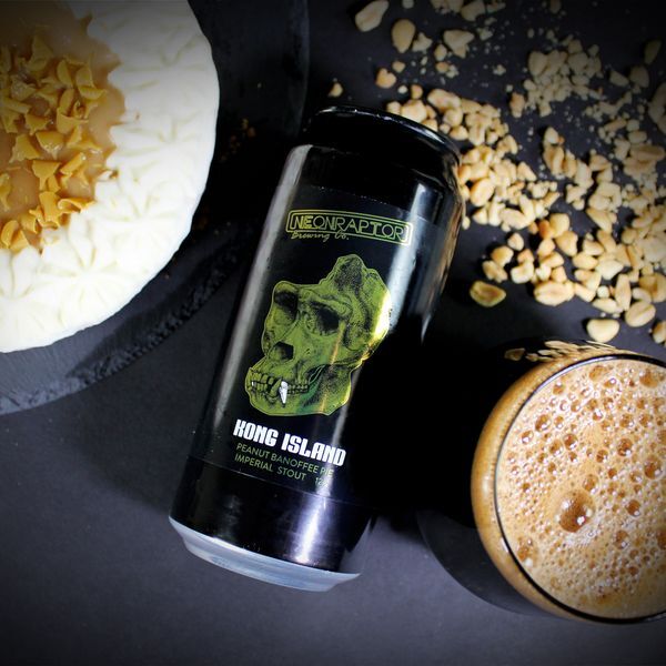 Kong Island - Neon Raptor Brewing Co. Stout - Imperial / Double Pastry 440ml - 1