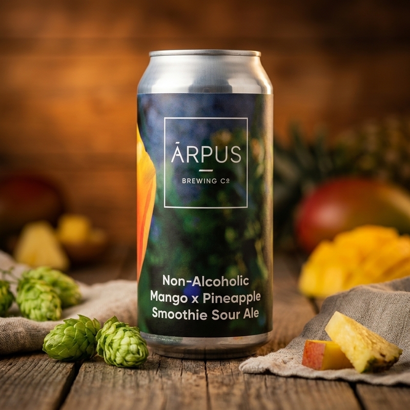 Non Alcoholic Mango x Pineapple Smoothie Sour Ale