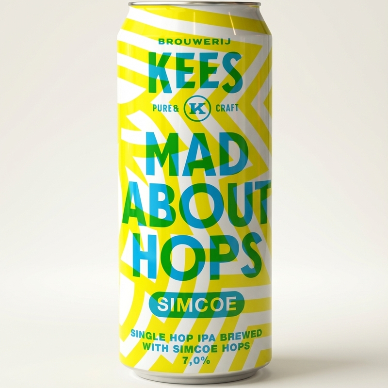 Mad About Hops - Simcoe - Brouwerij Kees IPA - American 330ml - 1
