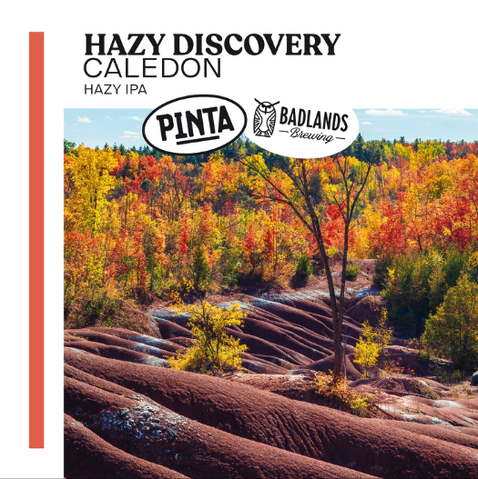 Hazy Discovery: Caledon (collab Badlands) - PINTA IPA - New England / Hazy 500ml - 1