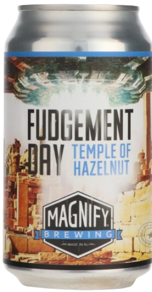 Fudgement Day: Temple of Hazelnut - Magnify Brewing Company Stout - Imperial / Double 355ml - 1