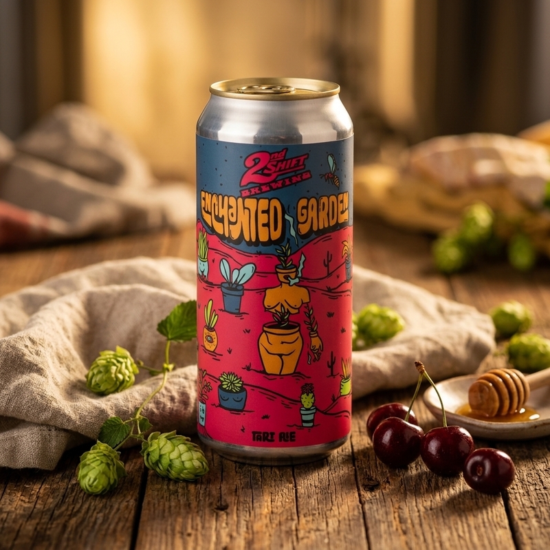 Enchanted Garden - 2nd Shift Brewing Sour - Fruited 473ml - 1