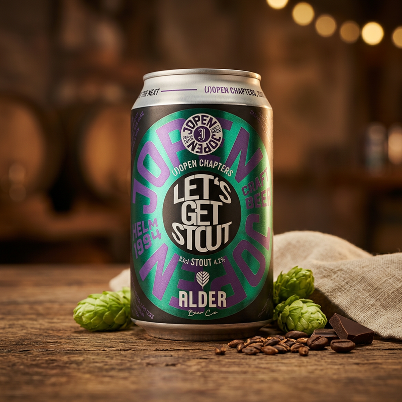 Chapter 4: Let's Get Stout - Jopen Stout - Irish Dry 330ml - 2