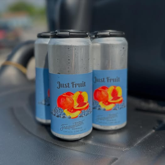 Just Fruit (Blueberry, Peach) - Frequentem Brewing Co. Sour - Fruited 473ml - 1