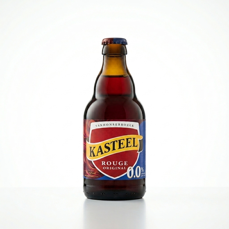 Kasteel Rouge 0.0 - Kasteel Brouwerij Vanhonsebrouck Non-Alcoholic Beer - Other 330ml - 2