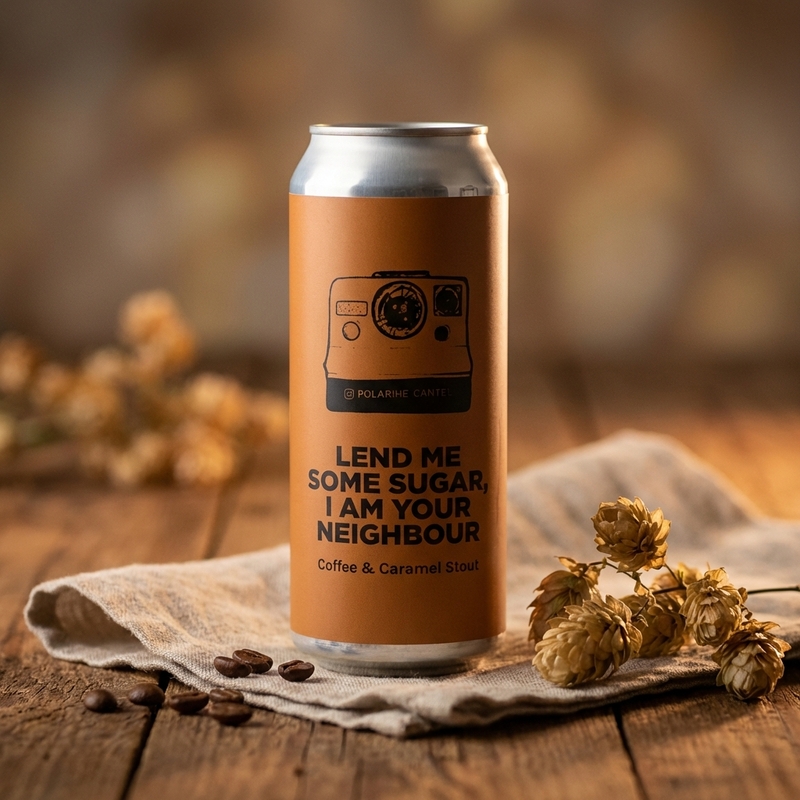 Lend Me Some Sugar, I Am Your Neighbour - Pomona Island Brew Co. Stout - Imperial / Double 440ml - 2
