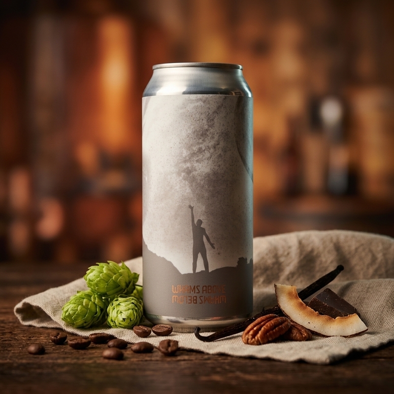 Whams Above Whams Below / Prison City - Mortalis Brewing Company Stout - Imperial / Double Coffee 473ml - 1